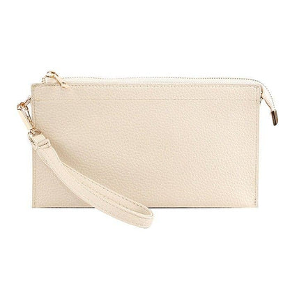 MiMi Wholesale - 7070 Jaylene Three Compartments Crossbody Bag
