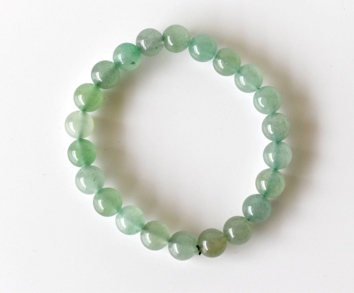 Soothing Crystals - Green Aventurine Bracelet (Attraction and Cleansing)