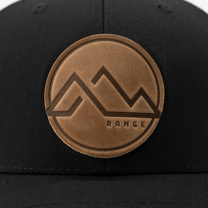 Range Leather Co. - Range Mountain Hat | Leather Patch Trucker Hat