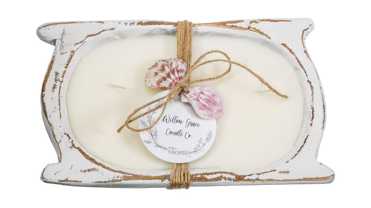 WGC102 Willow Grace Candle Co - Handled Petite Dough Candle