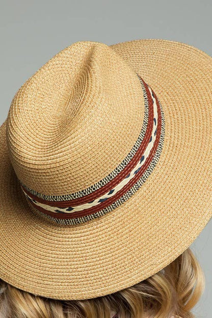 Urbanista - Braided Trim Panama Hat