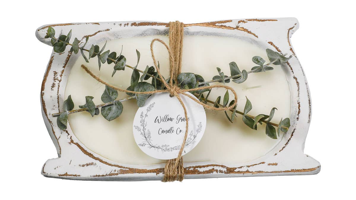 WGC102 Willow Grace Candle Co - Handled Petite Dough Candle