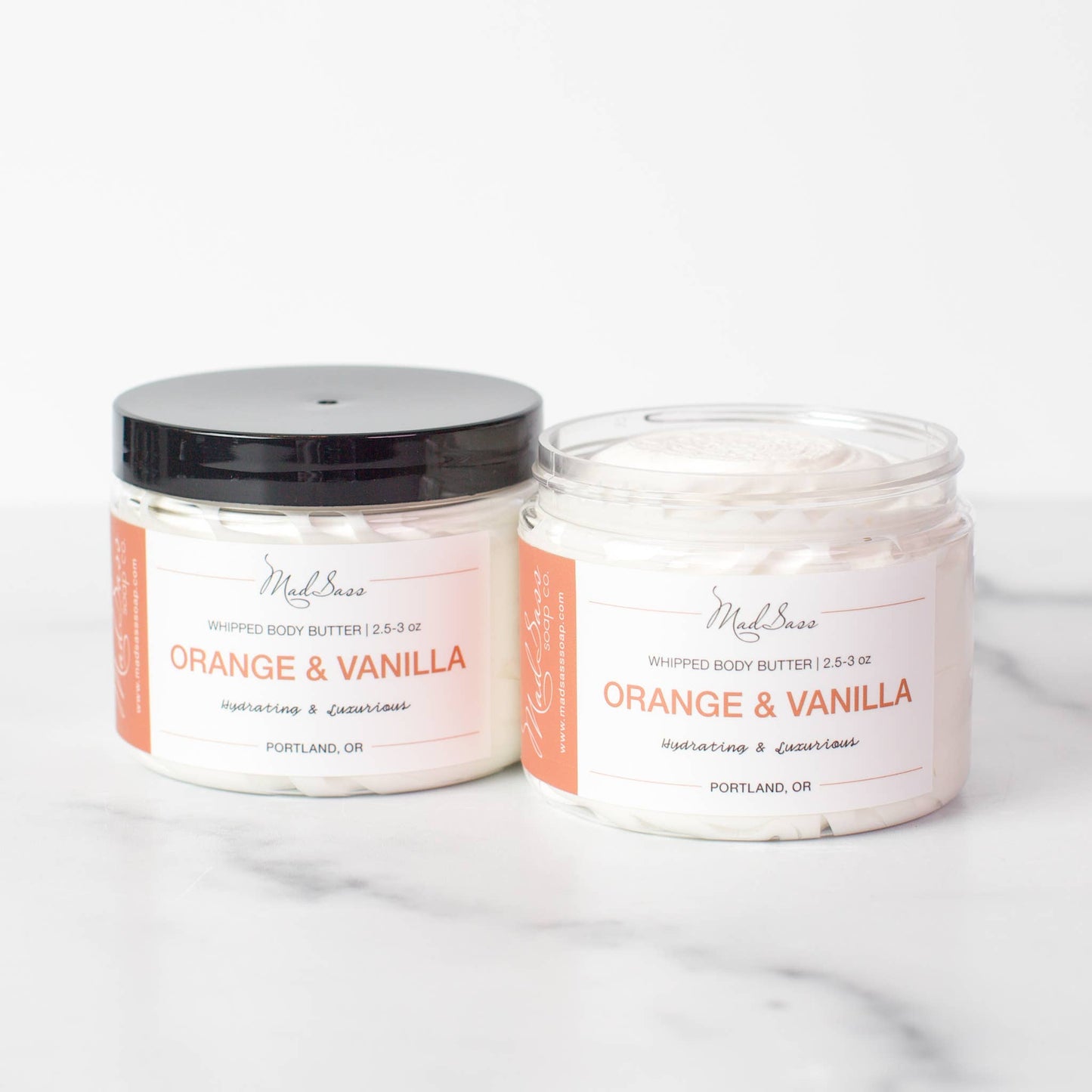 Mad Sass Soap Co - Orange & Vanilla - Body Butter
