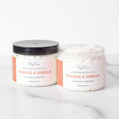 Mad Sass Soap Co - Orange & Vanilla - Body Butter