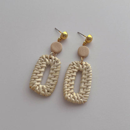 Dipped Shop - Vintage Geometrical Vacation Drop Earrings DPJE1715