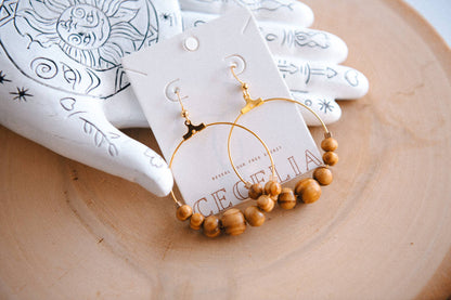 Cecelia Designs Jewelry - Lightweight Boho Hoop Earrings