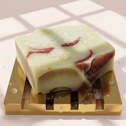 SARATOGA NATURAL BODY CARE LLC - Red Wine Handmade Soap Bar VEGAN COLD PROCESS