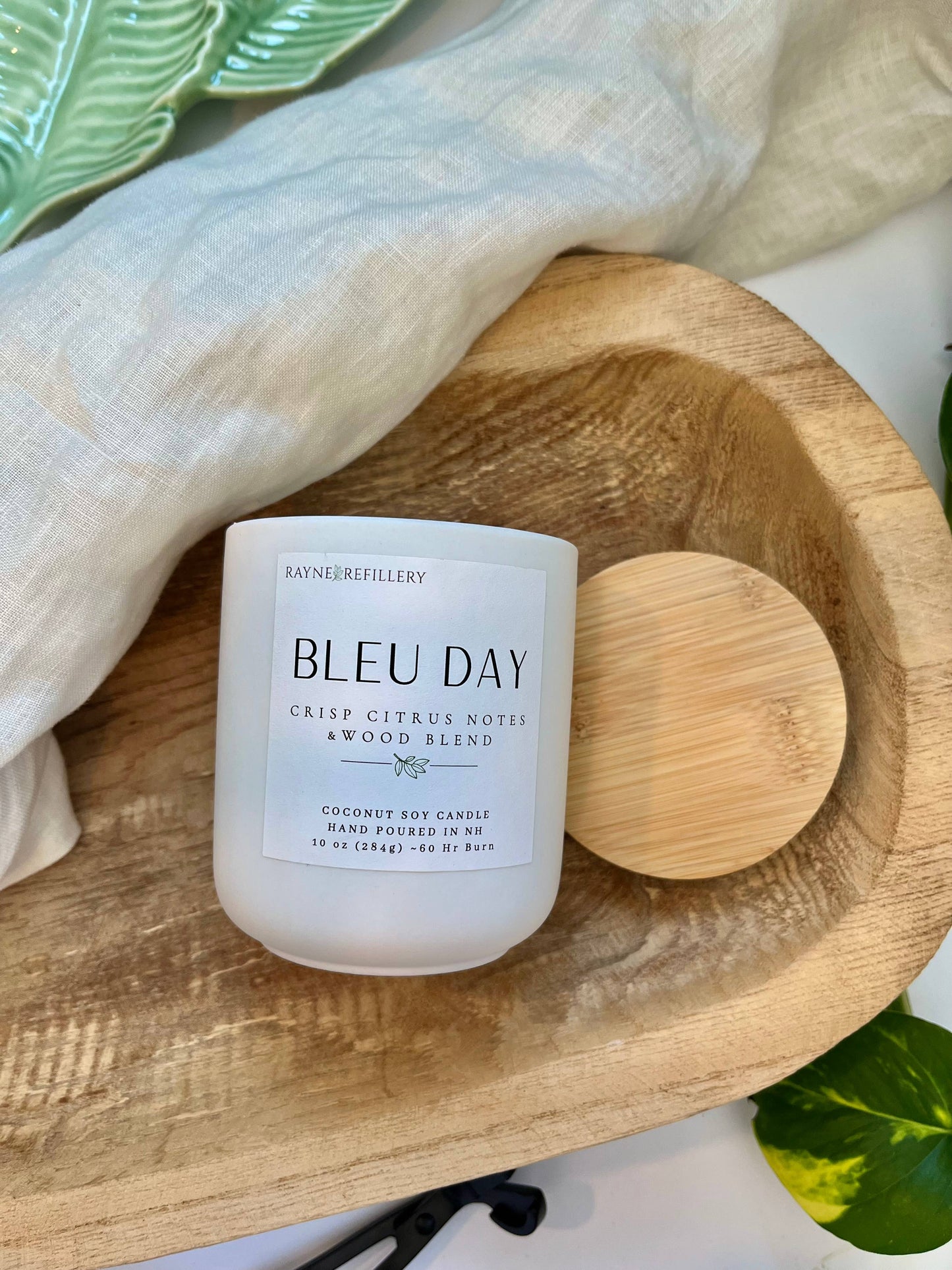 Rayne Refillery - The Granite Vessel -  Coconut Soy Wax Candle
