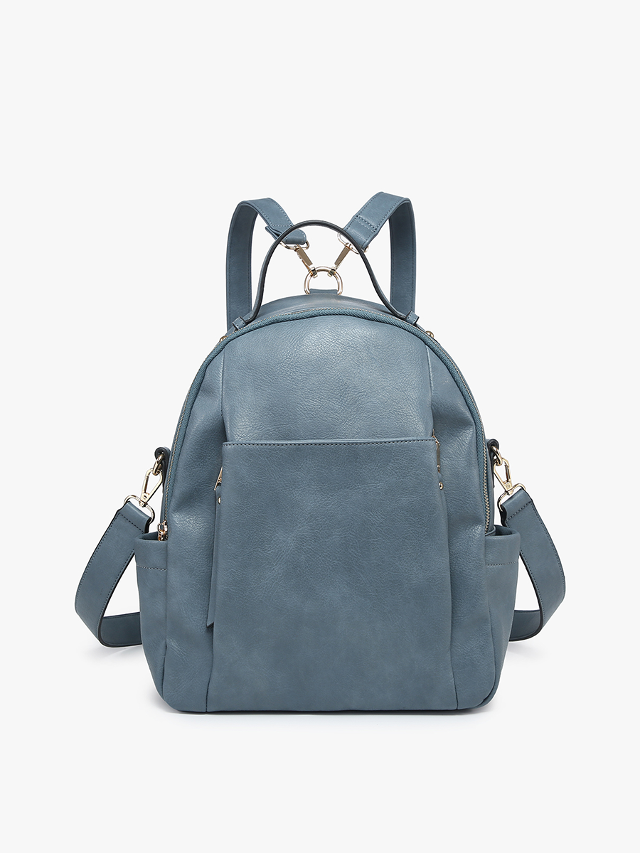 Jen & Co. - BP2280 Lillia Convertible Backpack w/ Long Strap