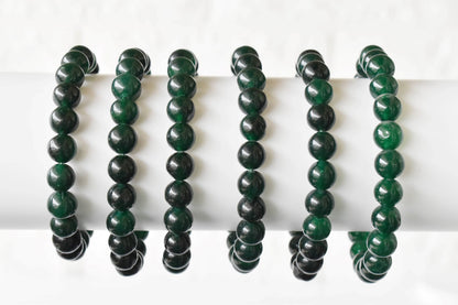 Soothing Crystals - Green Jade Bracelet (Wisdom and Balance)