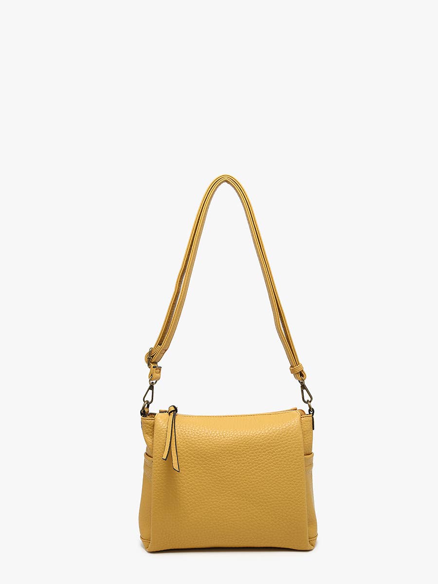 Jen & Co. - Kali Distressed Dual Front Pocket Crossbody | M2869