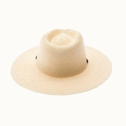 Olive & Pique - Handwoven Ivory Toyo Straw Panama, Adjustable