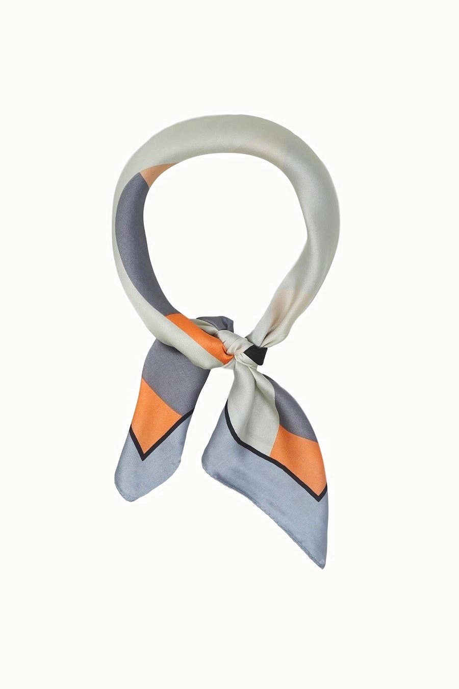 Olive & Pique - "So Silky" Satin Neckerchief Scarf, Versatile, Multi