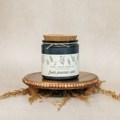 AI103 Aster + Indigo Candle Co. - Fresh Pressed Cider | Fall Candle NEW