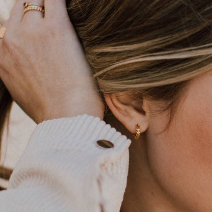 Mauve Jewelry Co. - Athena Hoops