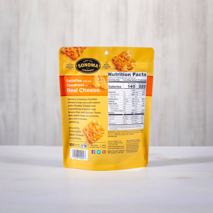 Sonoma Creamery - Sonoma Creamery Cheese Crisps - Cheddar