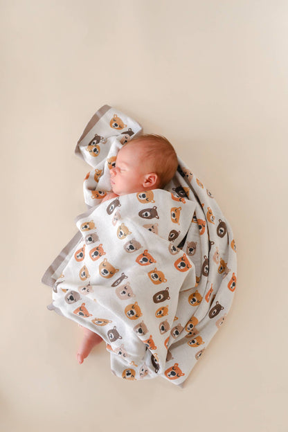 Lucy Darling - Little Dreamer Baby Blanket - Little Camper