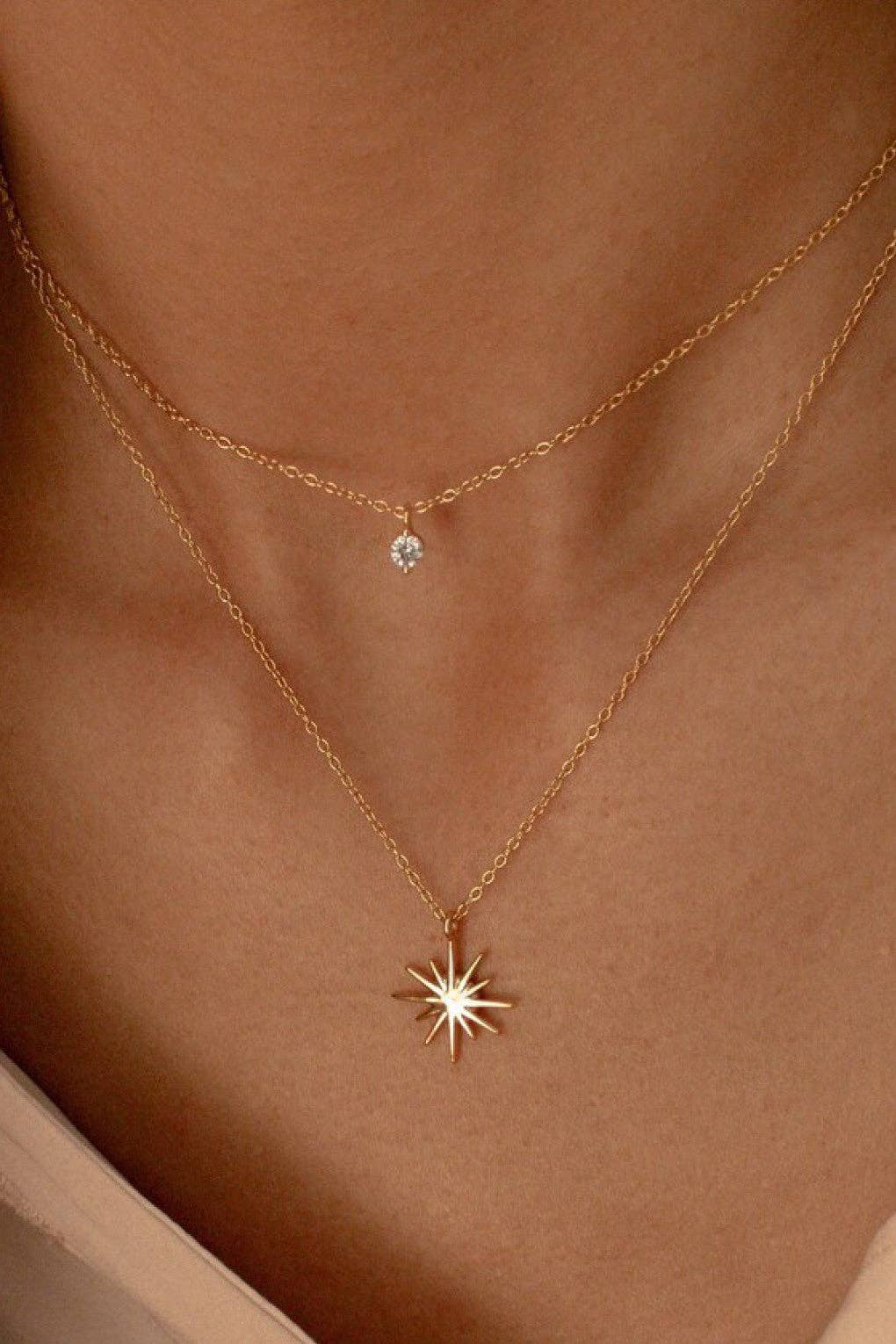 MA215 Mia Accessories - 18K Gold Plated Waterproof Stainless Steel Chain Necklace - 7518