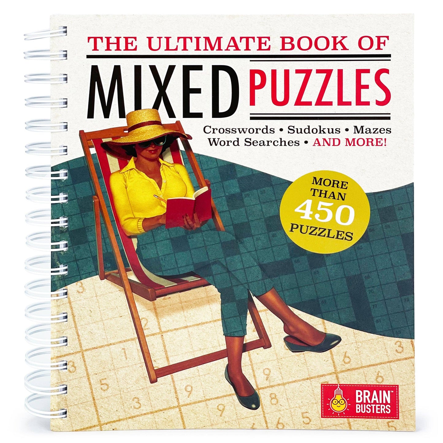 Cottage Door Press - The Ultimate Book of Mixed Puzzles Activity Book