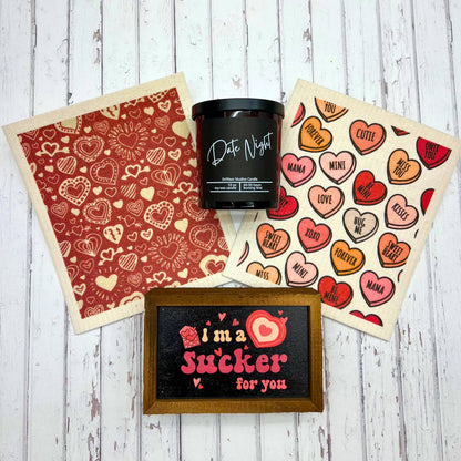 Driftless Studios - Date Night Soy Wax Valentines Day Candle - 10 oz Candles