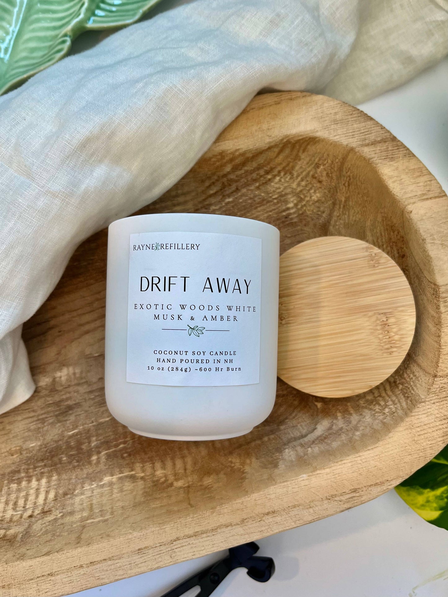 Rayne Refillery - The Granite Vessel -  Coconut Soy Wax Candle