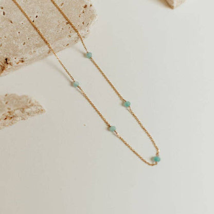 Mauve Jewelry Co. - Malibu Necklace in Turquoise