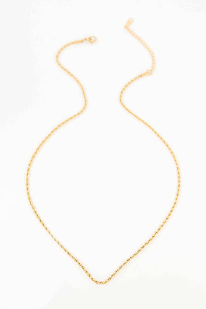 Lovoda - Twist Around Necklace | Gold (14K)