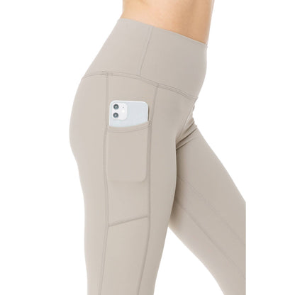 Leggings Depot - Premium Nylon Activewear Solid Leggings