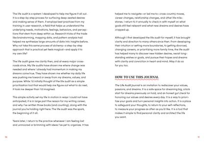 Chronicle Books - Life Audit Journal