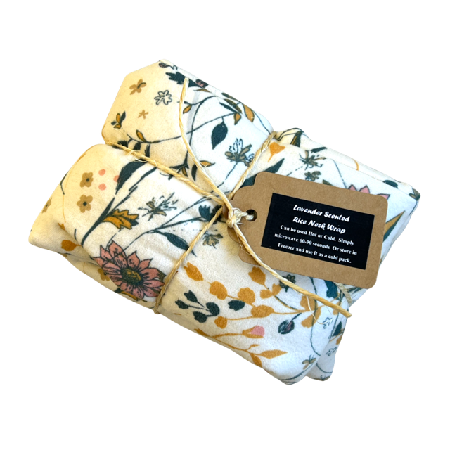 dkhandmade - Flannel Lavender Scented Therapy Rice Neck Wraps #2