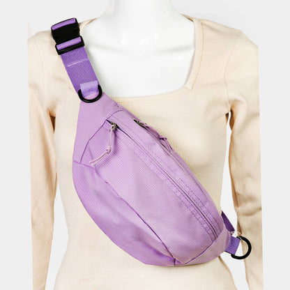 Collections by Fame Accessories - Large Lightweight Fanny Pack Bag