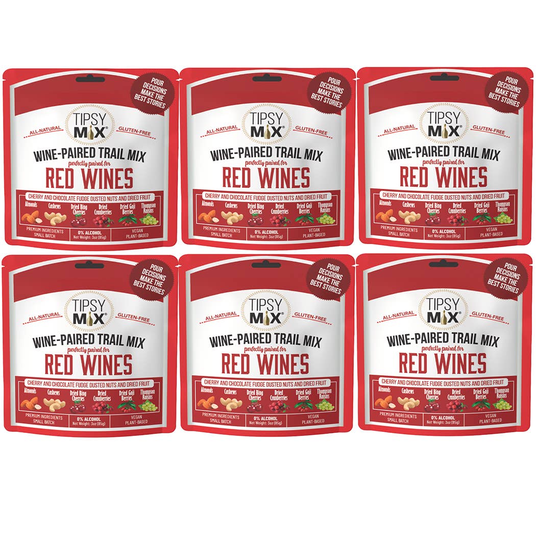 Tipsy Mix - 03. Wine-Paired Trail Mix - Red Wines