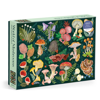 Chronicle Books - World of Mushrooms 1000 Piece Puzzle