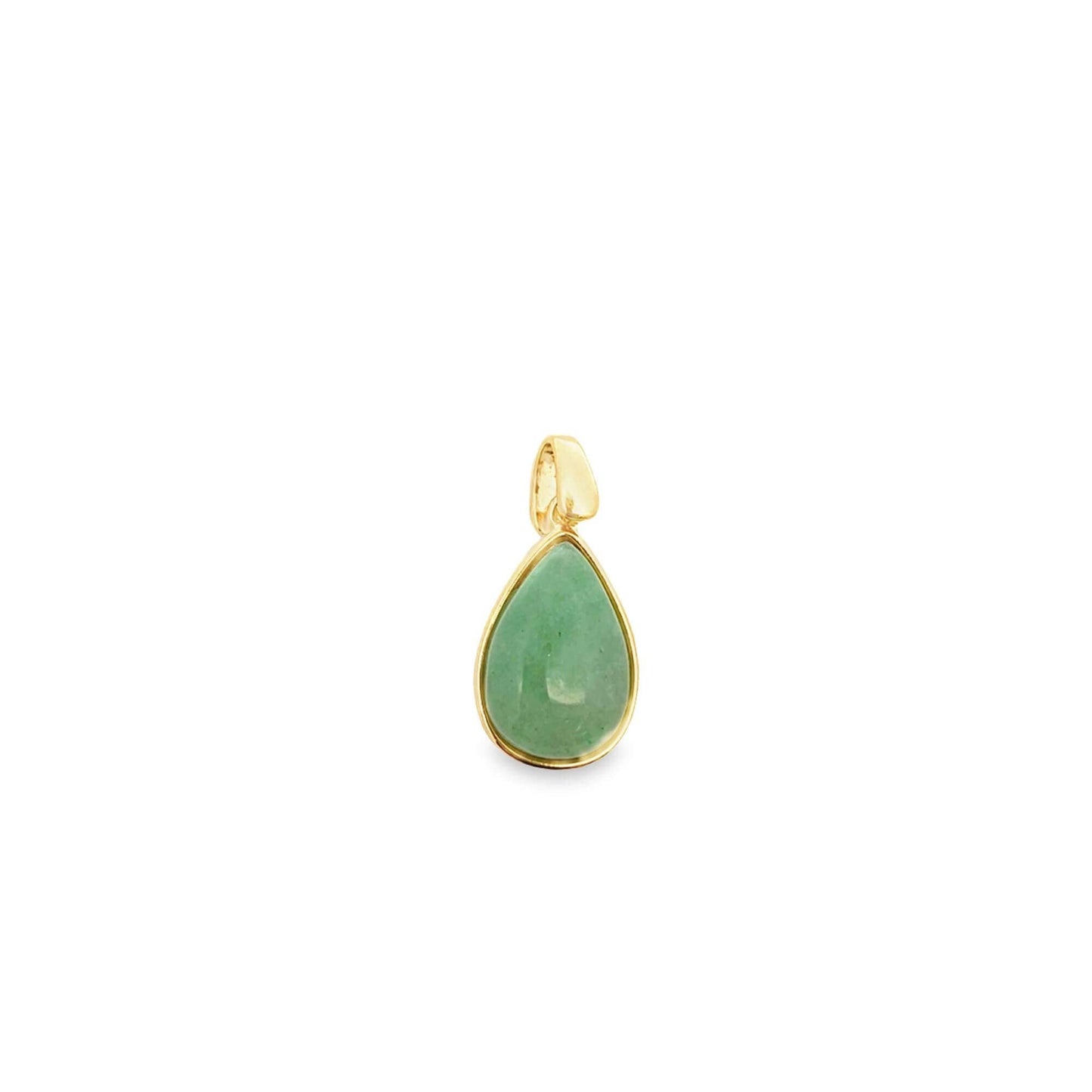 MIA Jewelry - Natural Stone Teardrop Pendant