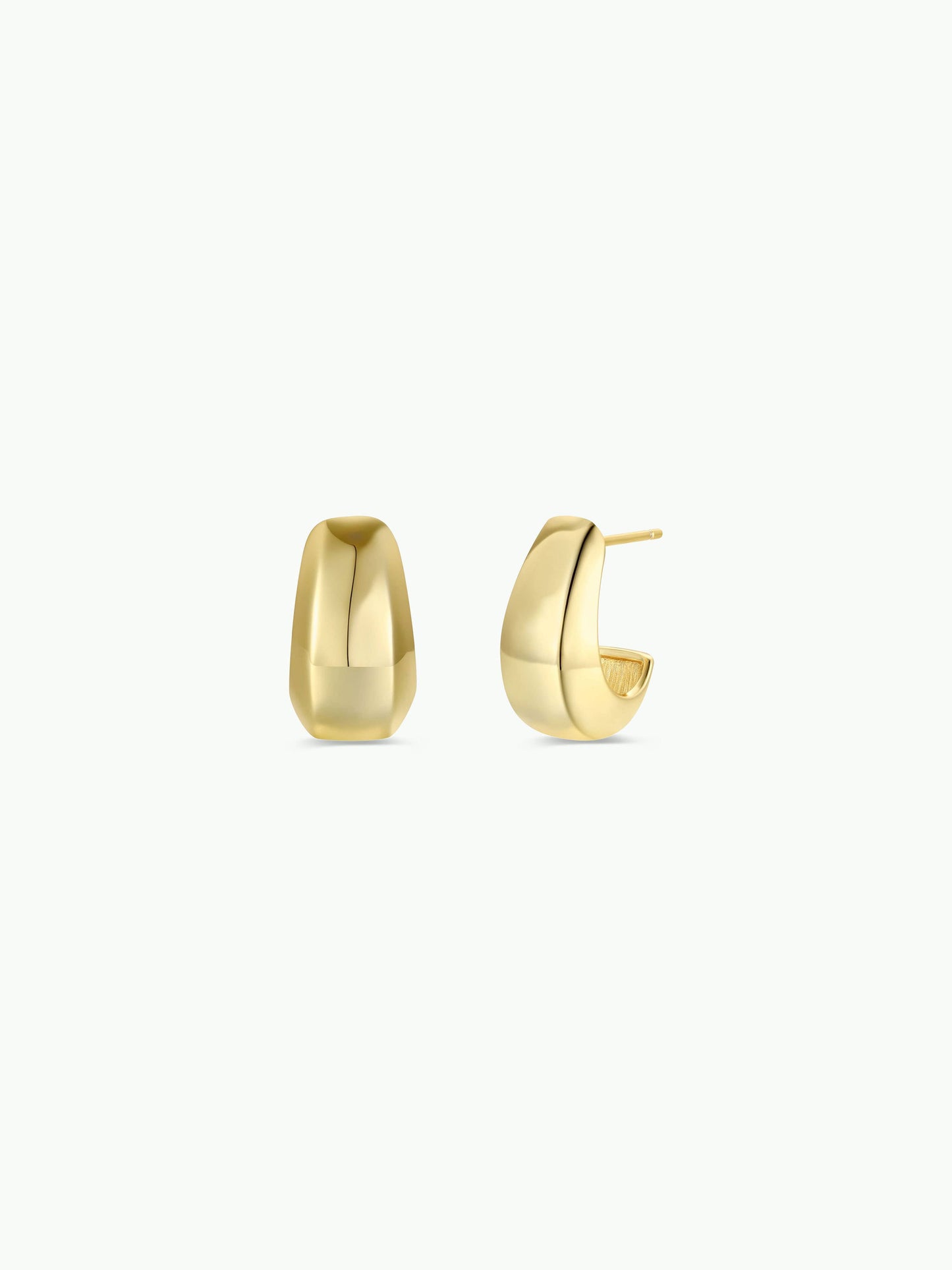 JaxKelly - Bold Drop - Gold Earrings