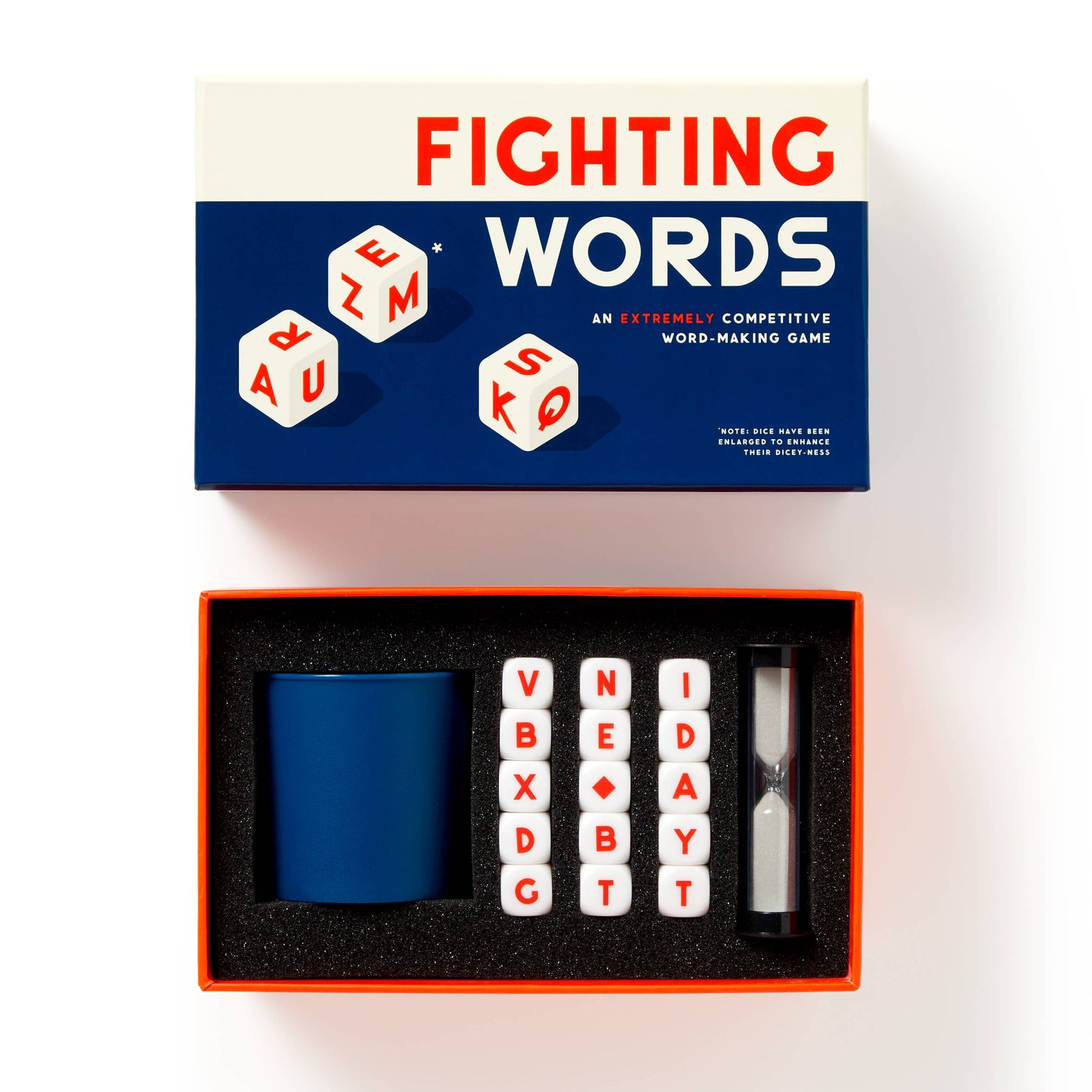 Chronicle Books - Brass Monkey Fighting Words Dice Game
