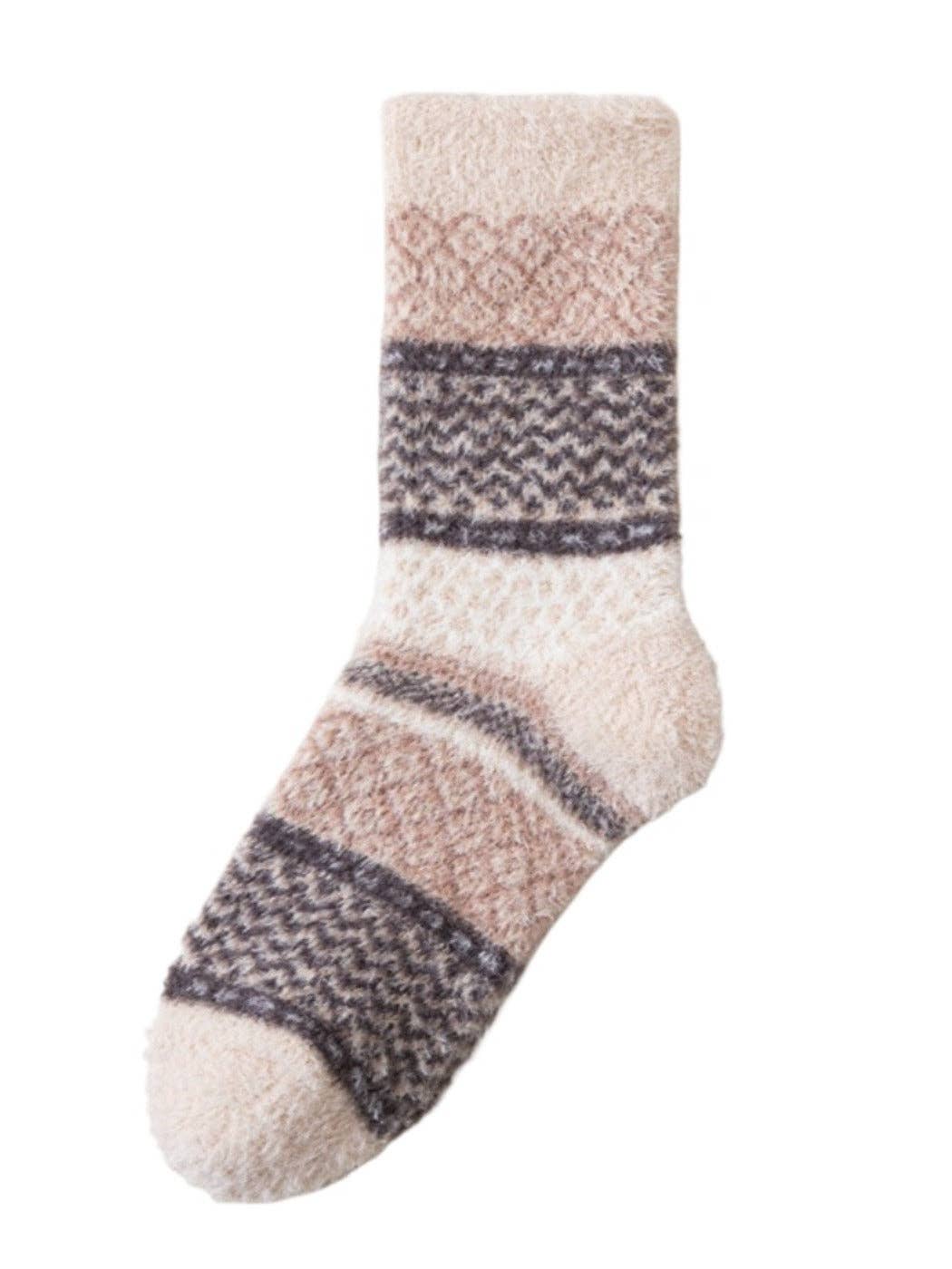 Funkyrel® Atzbranding Limited - Rufia - Cozy Fleece Thick Mid-Calf Socks