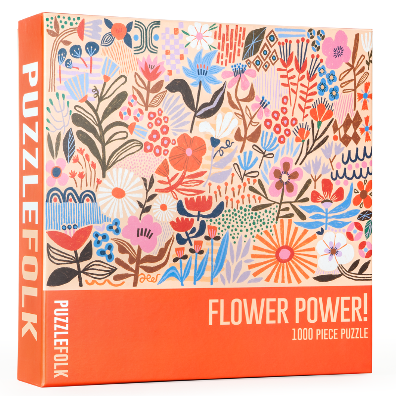 Puzzlefolk - Flower Power 1000 Piece Puzzle