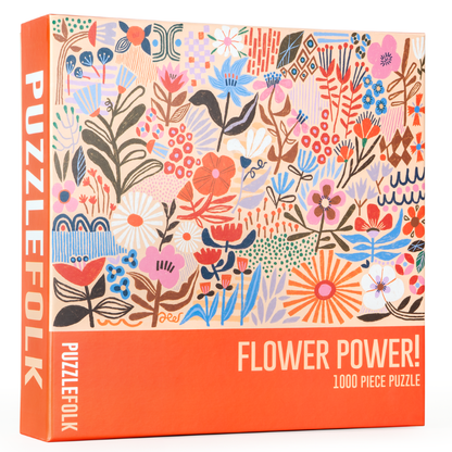 Puzzlefolk - Flower Power 1000 Piece Puzzle
