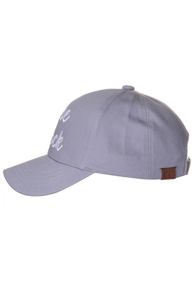 Hana - C.C WINE O'CLOCK Embroidered Baseball Cap