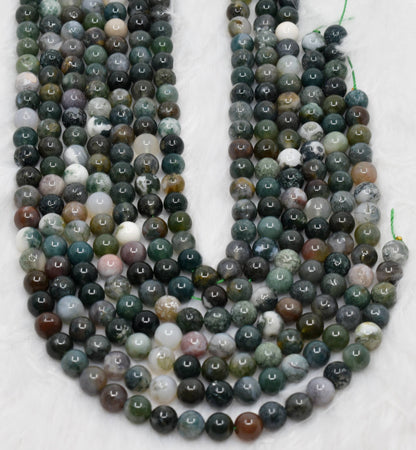 Soothing Crystals - Fancy Jasper Round Beads, 4, 6,8,10,12mm Project For Beads