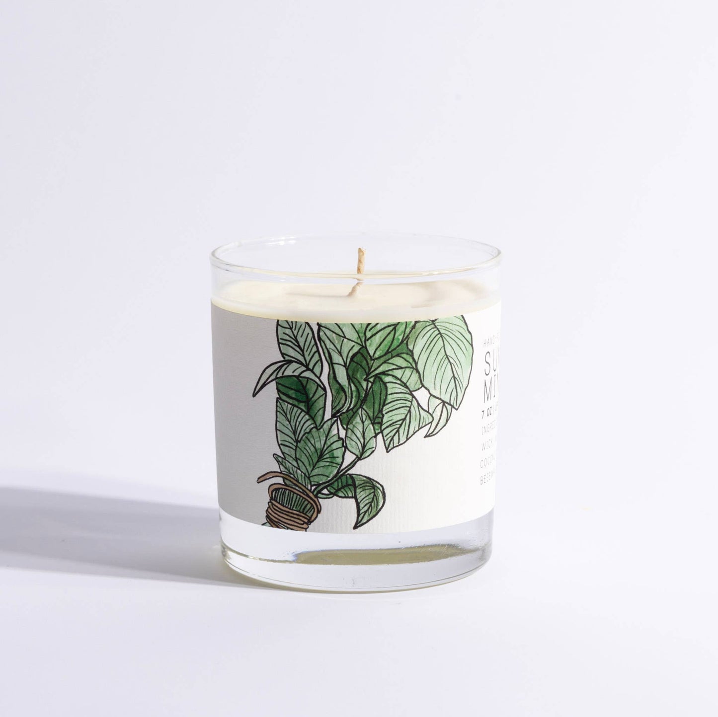 Just Bee - Summer Mint - Medium Glass - Just Bee Candle