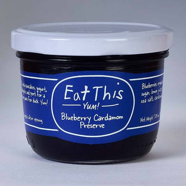 Eat This Yum -   Blueberry Cardamom Preserve