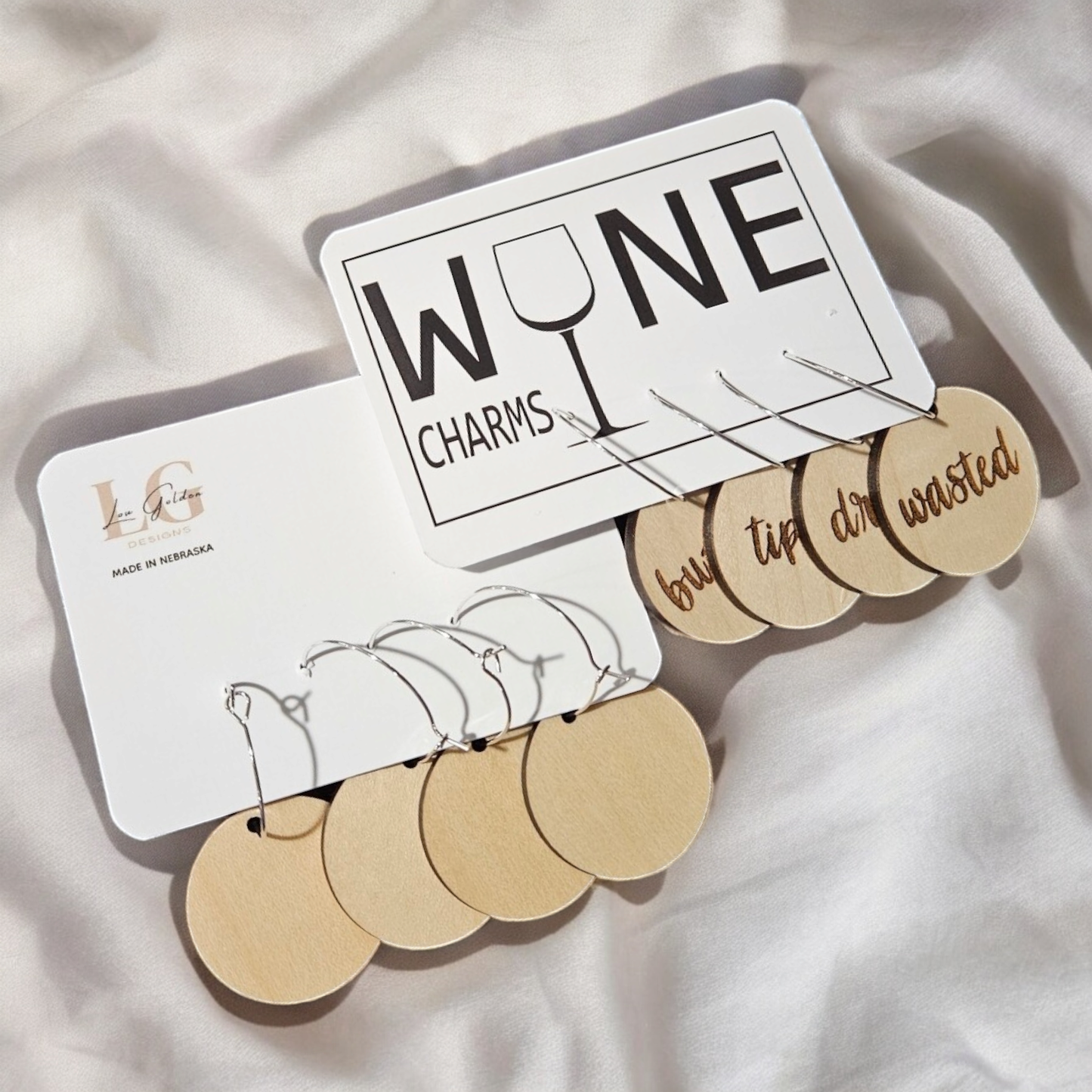 Lou Golden Designs - Buzzed Wine Charms