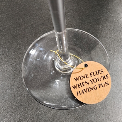 Lou Golden Designs - Keep Calm Wine Charms