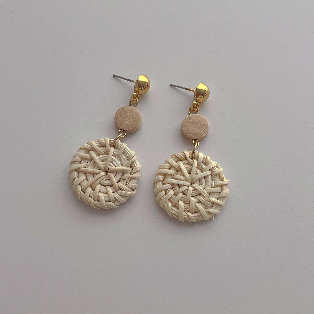 Dipped Shop - Vintage Geometrical Vacation Drop Earrings DPJE1715
