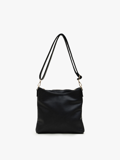 Jen & Co. - Emma 3 Compartment Crossbody w/ Snap Closure | M1765