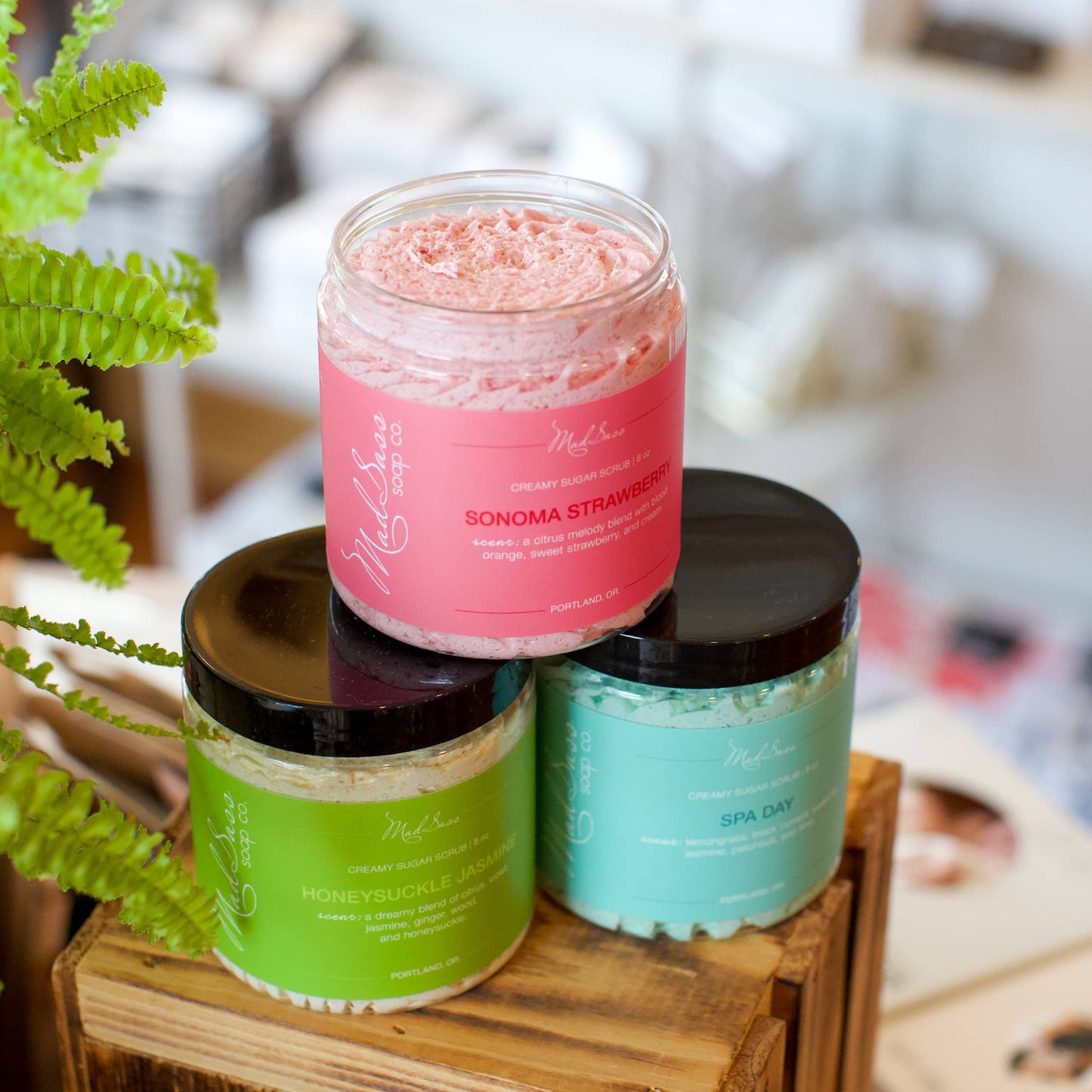 Mad Sass Soap Co - Spa Day - Creamy Sugar Scrub