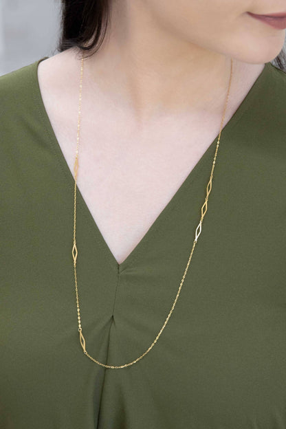 Lovoda - Diamonds Are Forever Necklace (14K)