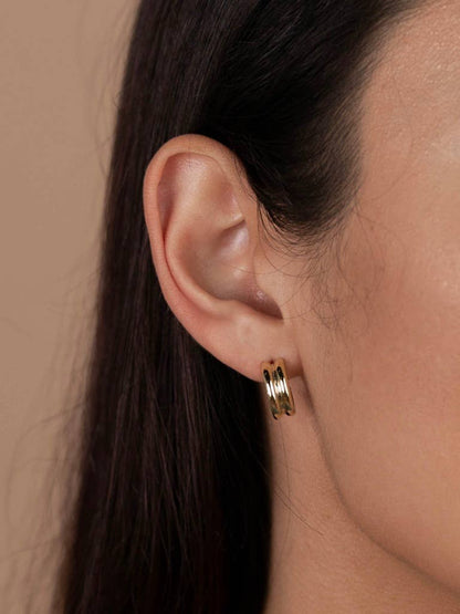 JaxKelly - Gold Hoop - Bold - Earrings
